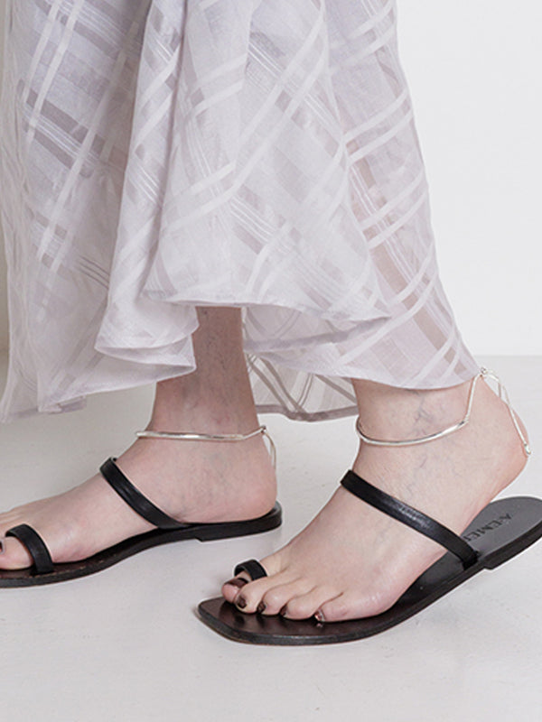 シンプルラインアンクブレス /0052-263RT